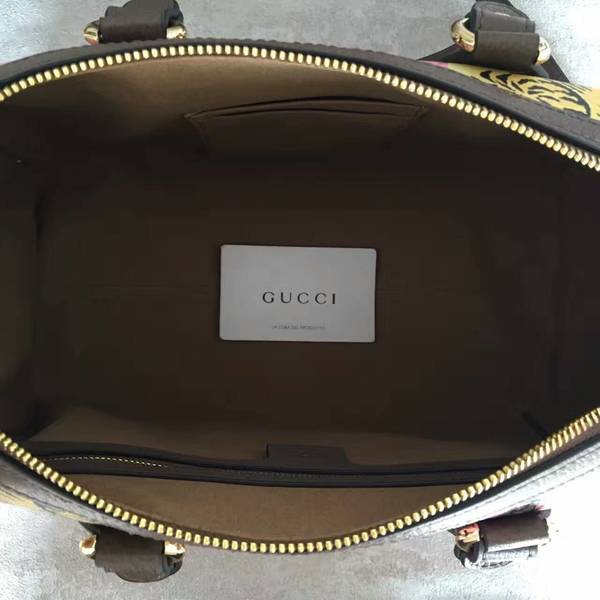 Gucci GG Canvas Boston Bags Tiger Prints 409527