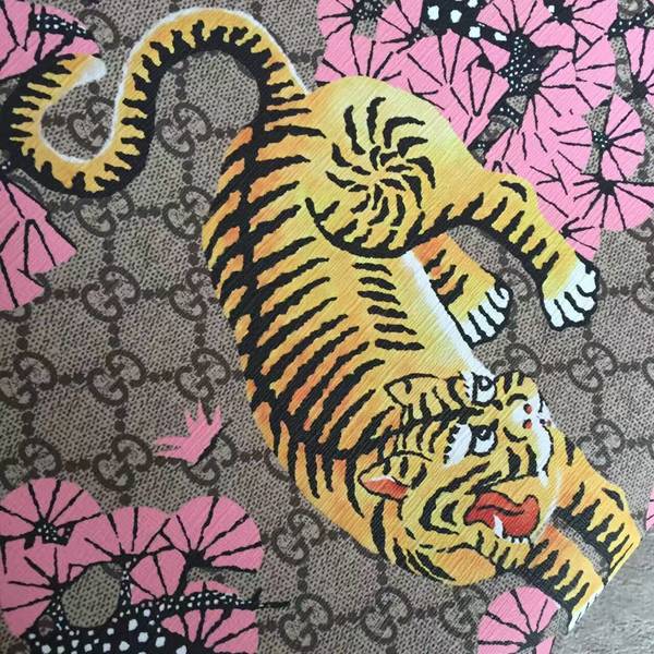 Gucci GG Canvas Tote Bags Tiger Prints 453705