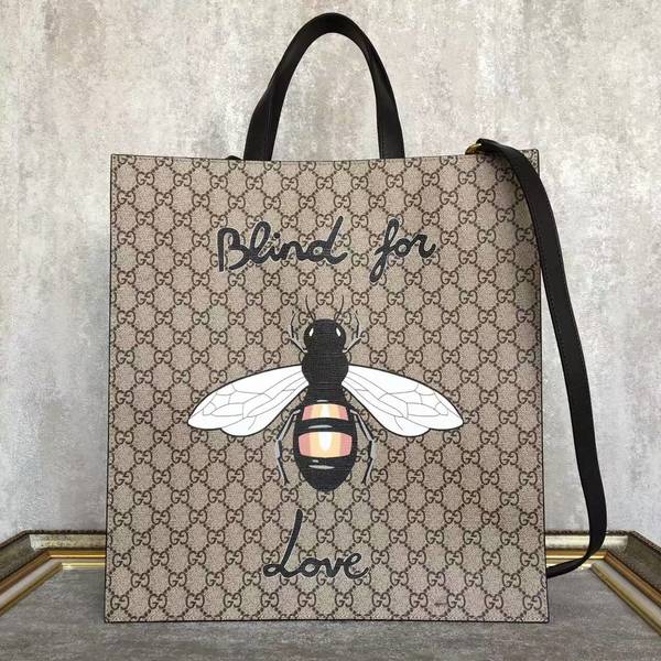 Gucci Now GG Canvas Tote Bags 450950 Bee