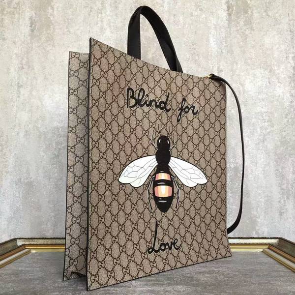 Gucci Now GG Canvas Tote Bags 450950 Bee