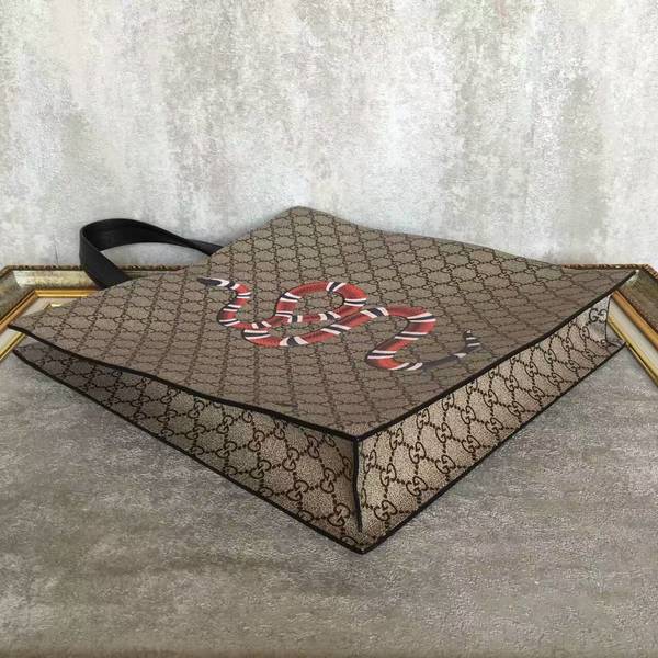 Gucci Now GG Canvas Tote Bags 450950 Snake