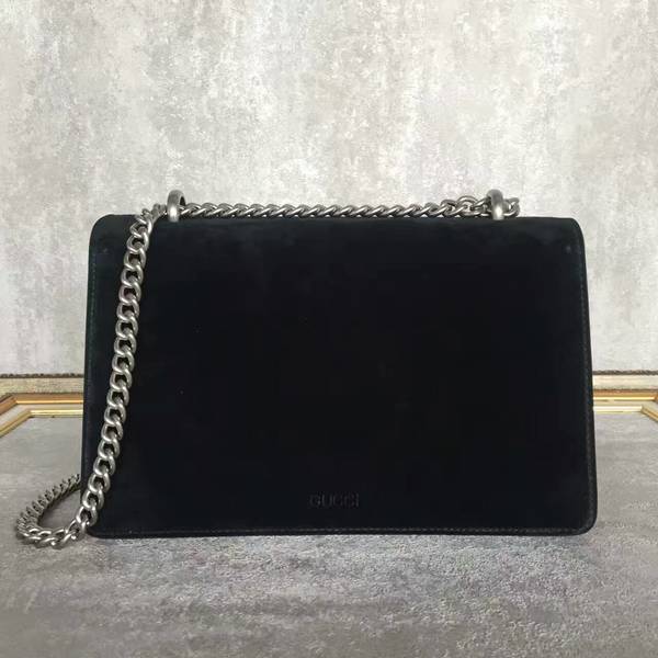 Gucci Dionysus Suede Leather Mini Shoulder Bag 400249 Black