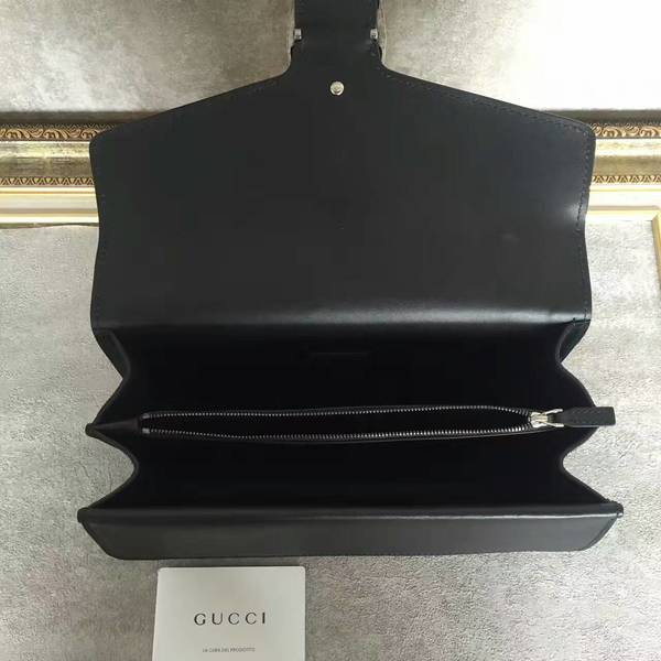 Gucci Dionysus Suede Leather Mini Shoulder Bag 400249 Black