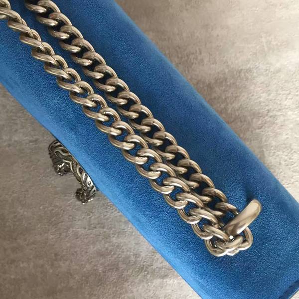 Gucci Dionysus Suede Leather Mini Shoulder Bag 400249 Blue