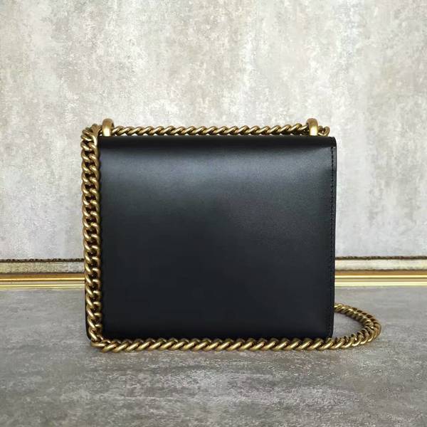 Gucci GG Original Marmont Leather Shoulder Bag 431384A Black