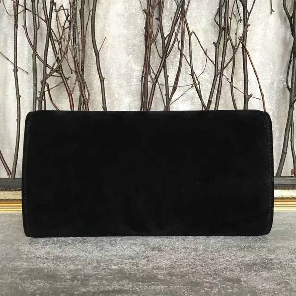 Gucci Dionysus Suede Leather Clutches 415160 Black