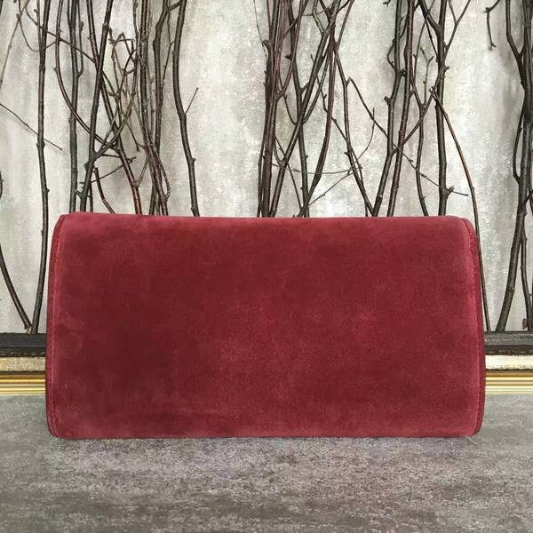 Gucci Dionysus Suede Leather Clutches 415160 Red