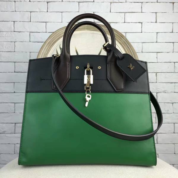 Louis Vuitton City Steamer Bag 51030 Green&Black