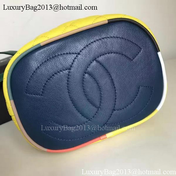 Chanel Hobo Bag Original Sheepskin Leather A95182 Yellow