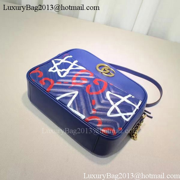 Gucci Ghost Shoulder Bag 443499 Royal