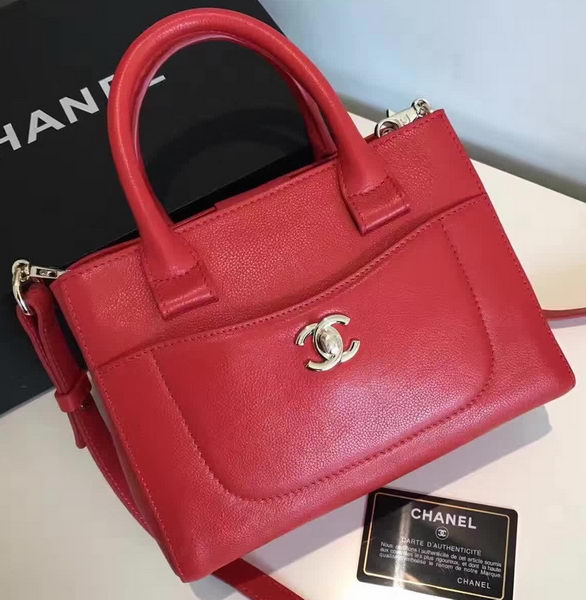 Chanel Tote Bag Original Leather A66309 Red