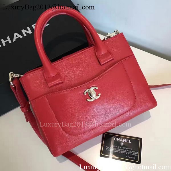 Chanel Tote Bag Original Leather A66309 Red