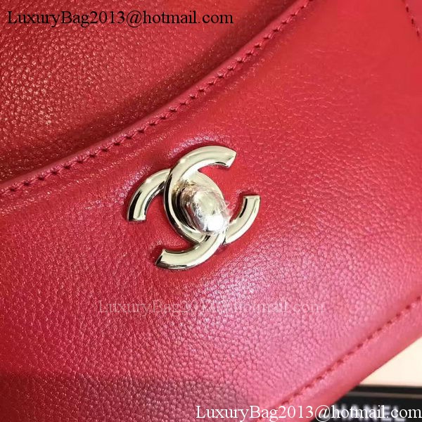 Chanel Tote Bag Original Leather A66309 Red