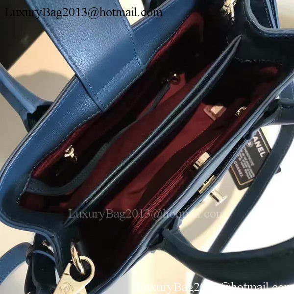 Chanel Tote Bag Original Leather A66309 Royal