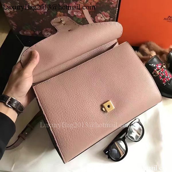 Gucci GG Marmont Leather Top Handle Bag 421890 Apricot