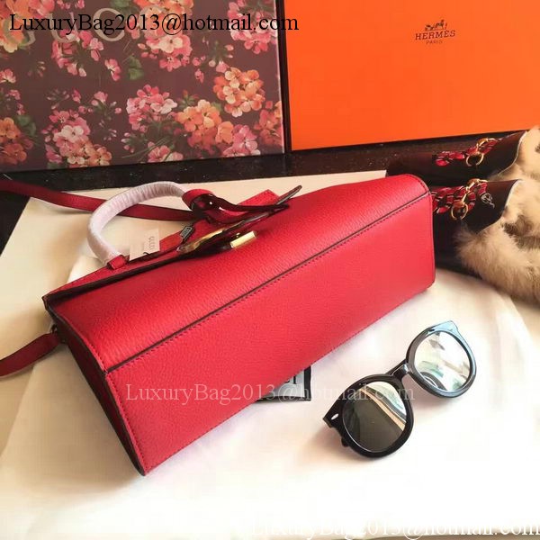 Gucci GG Marmont Leather Top Handle Bag 421890 Red