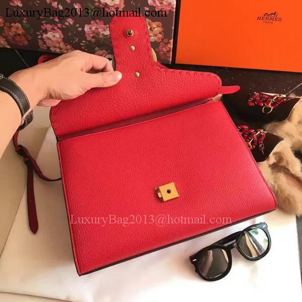 Gucci GG Marmont Leather Top Handle Bag 421890 Red