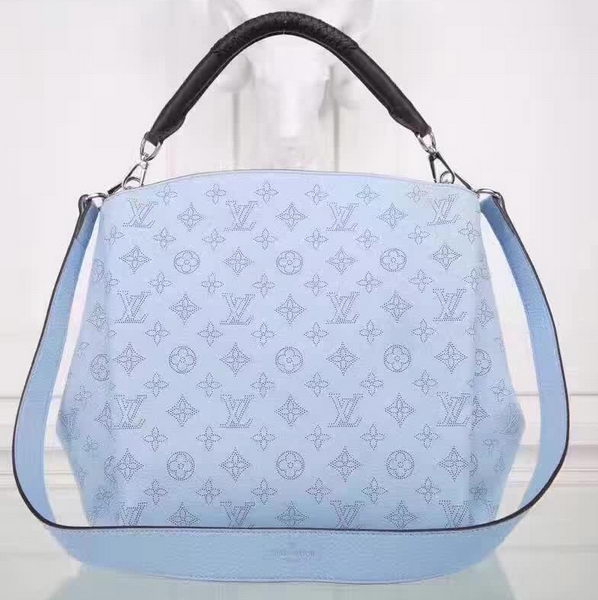 Louis Vuitton Calfskin Leather Babylone PM M50031 Blue