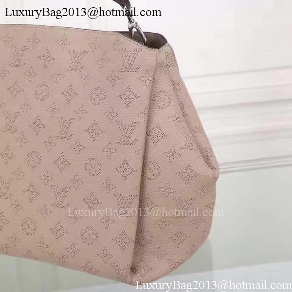 Louis Vuitton Mahina Leather BABYLONE CHAIN BB Bag M51223 Apricot