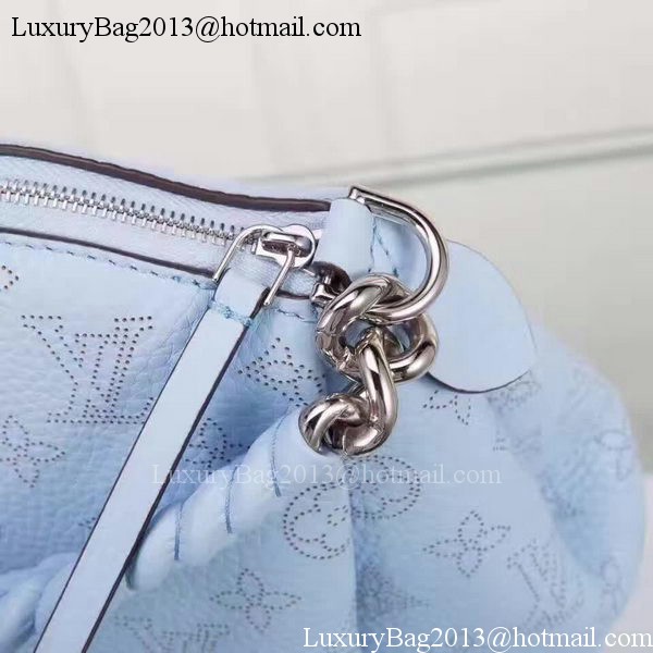 Louis Vuitton Mahina Leather BABYLONE CHAIN BB Bag M51223 Blue