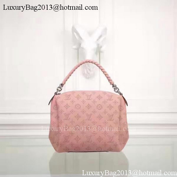 Louis Vuitton Mahina Leather BABYLONE CHAIN BB Bag M51223 Pink