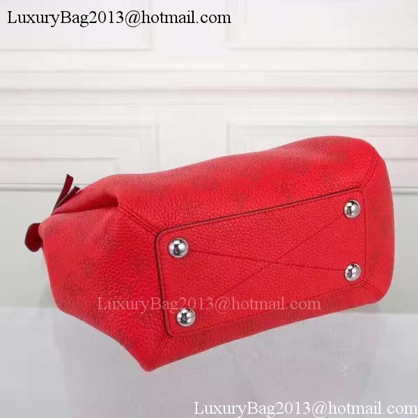 Louis Vuitton Mahina Leather BABYLONE CHAIN BB Bag M51223 Red