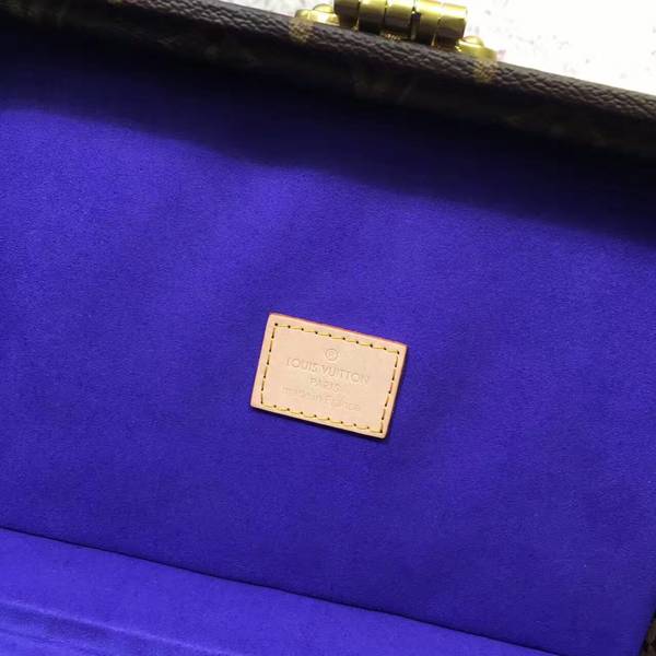 Louis Vuitton Monogram Canvas Treasure Box 40666 Dark Blue