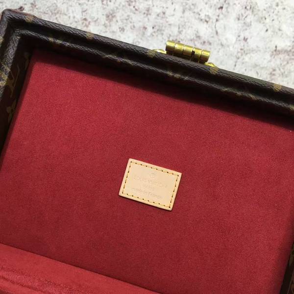 Louis Vuitton Monogram Canvas Treasure Box 40666 Marroon