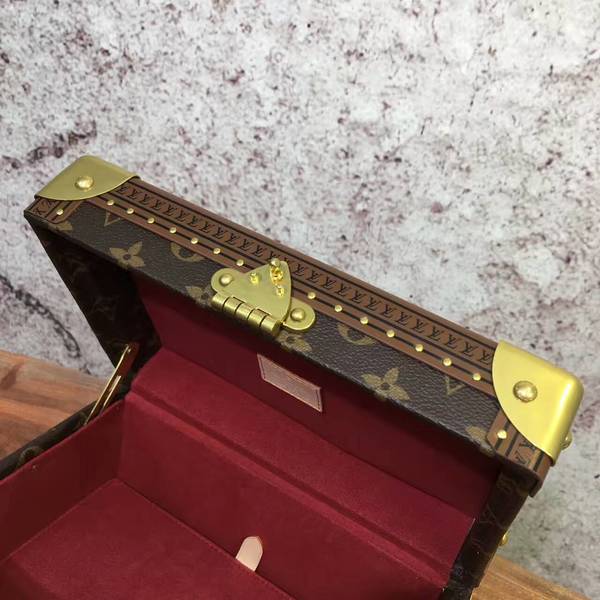 Louis Vuitton Monogram Canvas Treasure Box 40666 Marroon