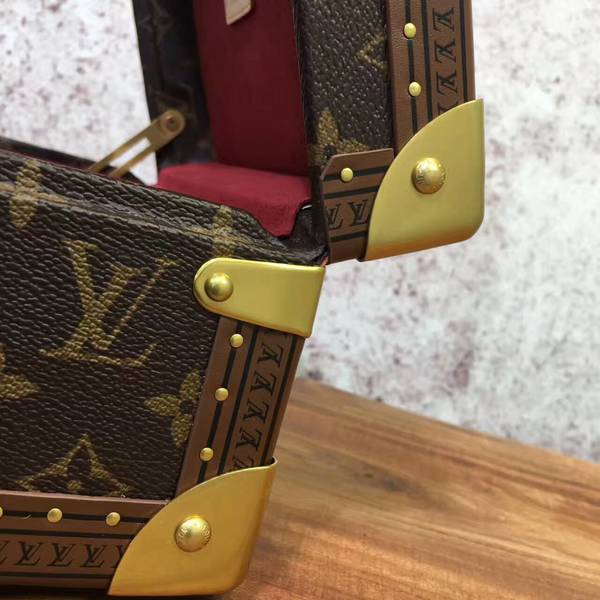 Louis Vuitton Monogram Canvas Treasure Box 40666 Marroon