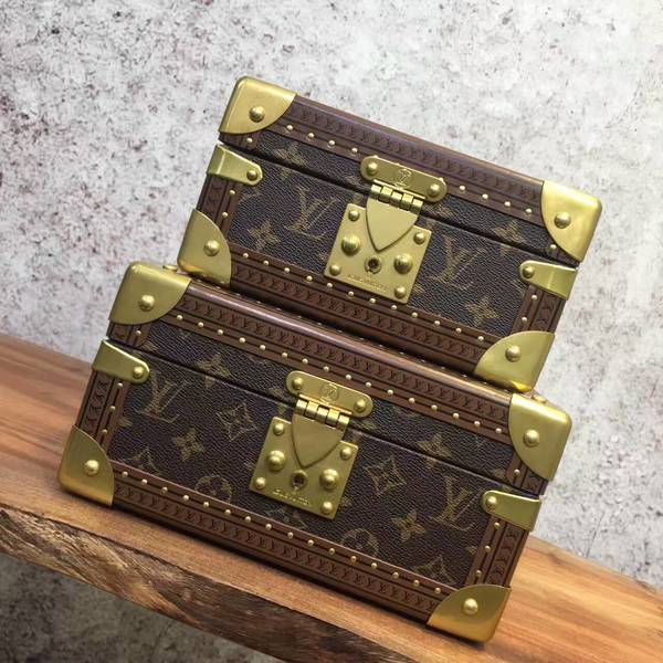 Louis Vuitton Monogram Canvas Treasure Box 40666 Marroon