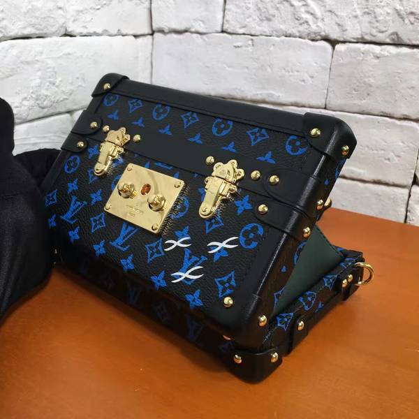 Louis Vuitton Monogram Petite Maiie Travel Box 40273 Black&Blue