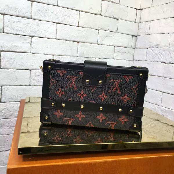 Louis Vuitton Monogram Petite Maiie Travel Box 40273 Black&Red