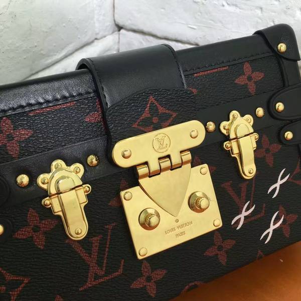 Louis Vuitton Monogram Petite Maiie Travel Box 40273 Black&Red