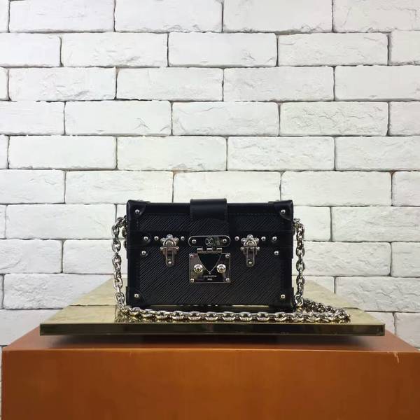Louis Vuitton EPI Leather Petite Maiie Travel Box Bag 40273 Black