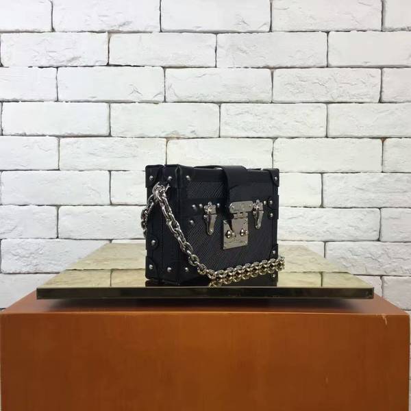 Louis Vuitton EPI Leather Petite Maiie Travel Box Bag 40273 Black