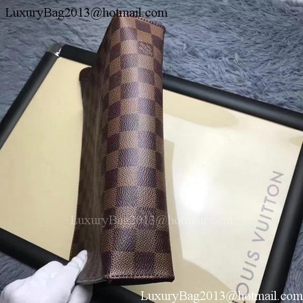 Louis Vuitton Damier Ebene Canvas TOILETRY POUCH 26 N47542