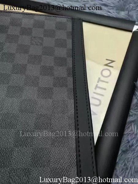 Louis Vuitton Damier Graphite Canvas TOILETRY POUCH 26 N41696