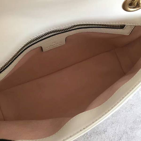 Gucci GG Marmont Sheenskin Shoulder Bag 443497A While