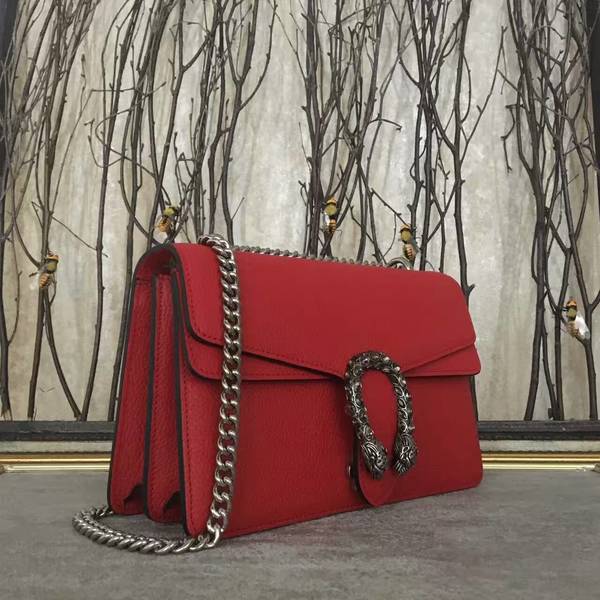 Gucci Dionysus Lichee Pattern Medium Shoulder Bag 400249 Red