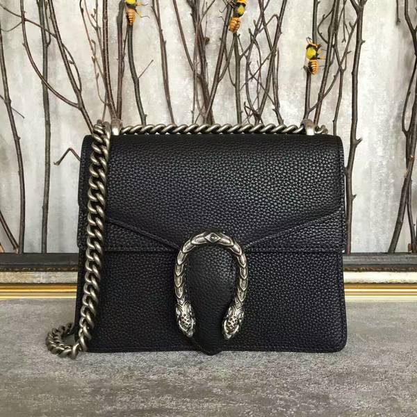 Gucci Dionysus Lichee Pattern Mini Shoulder Bag 421970 Black