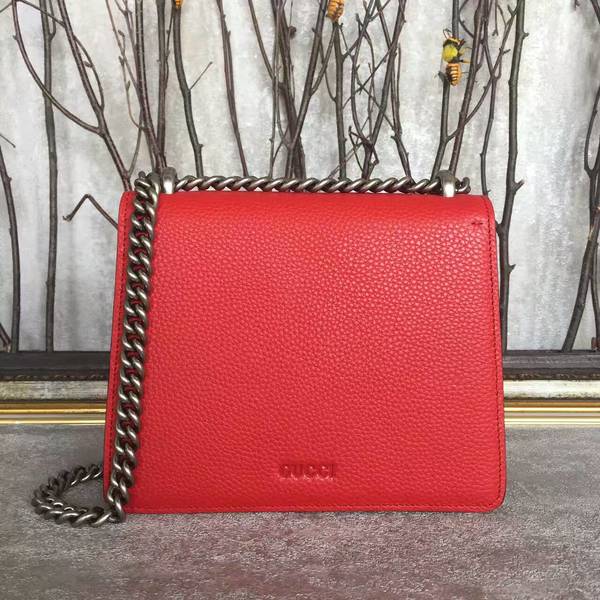 Gucci Dionysus Lichee Pattern Mini Shoulder Bag 421970 Red