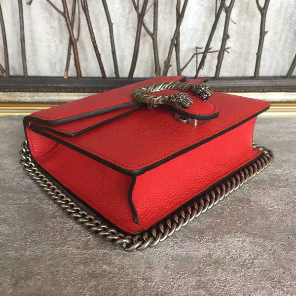 Gucci Dionysus Lichee Pattern Mini Shoulder Bag 421970 Red