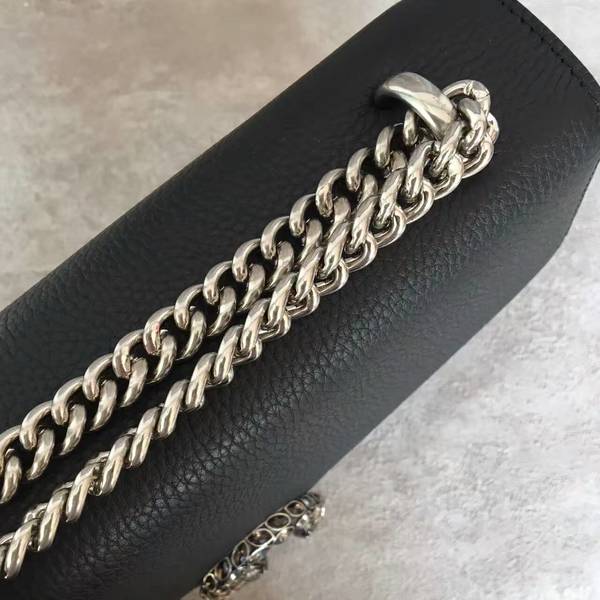 Gucci Dionysus Lichee Pattern Shoulder Bag 403348 Black