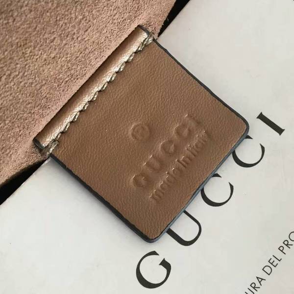 Gucci Mini Dionysus GG Canvas Shoulder Bag 421970 Camel