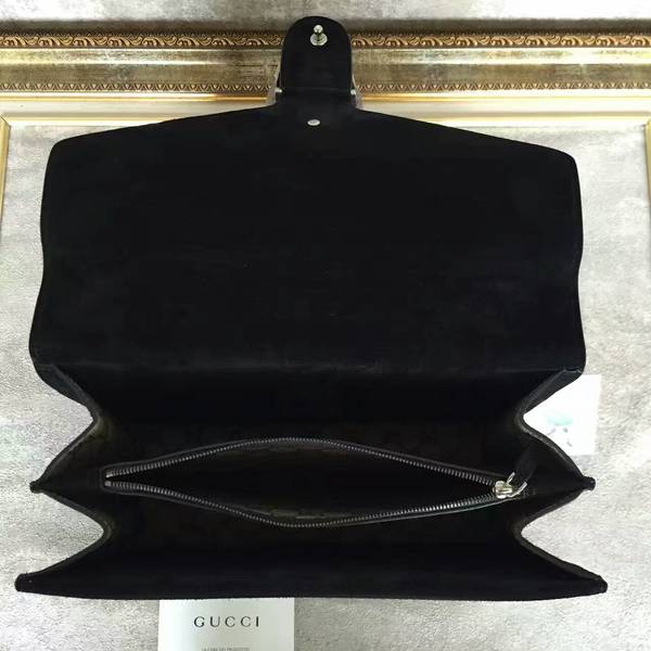 Gucci Dionysus GG Canvas Shoulder Bag 403348 Black