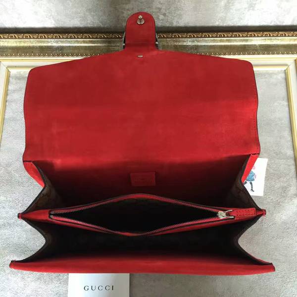 Gucci Dionysus GG Canvas Shoulder Bag 403348 Red