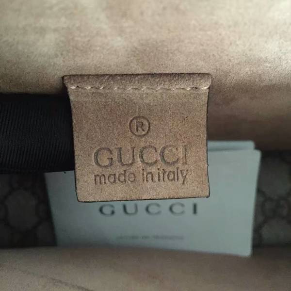 Gucci Medium Dionysus GG Canvas Shoulder Bag 400249 Camel