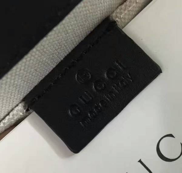Gucci Now Bamboo Smooth Leather Top Handle Bag 448075 Black&Greed&Red