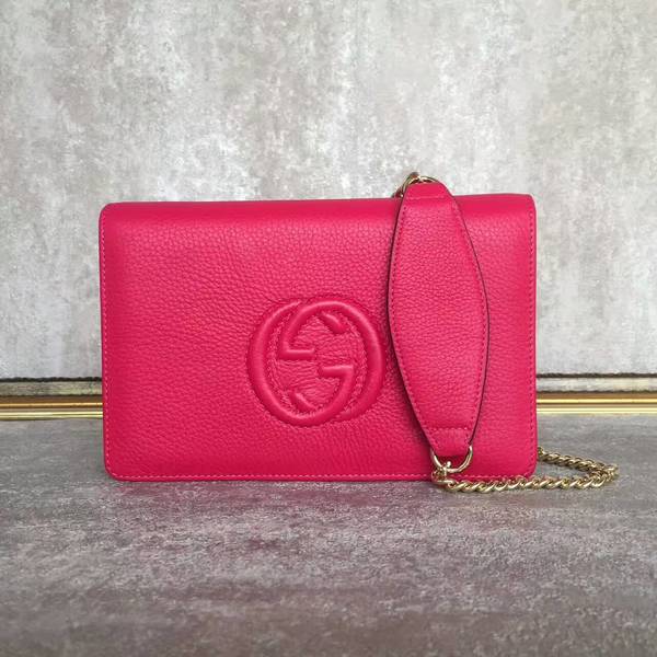 Gucci Padlock Series Shoulder Bag 400313A Pink